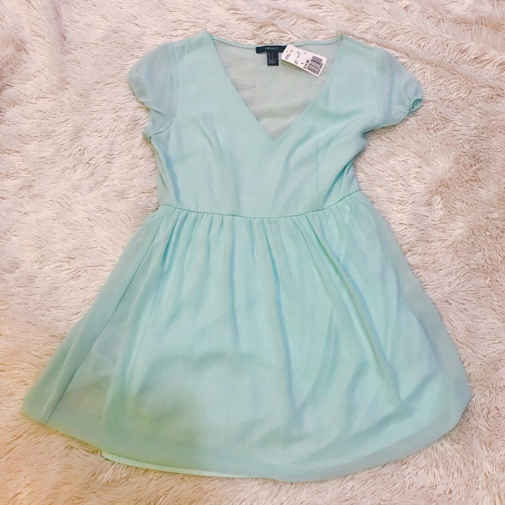 Mint dress